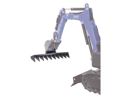 Scheppach hrabľová radlica 100 cm pre minibager | ajtech.sk
