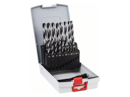 Bosch 19 dielna súprava vrtákov do kovu HSS PointTeQ DIN 338 ProBox | ajtech.sk