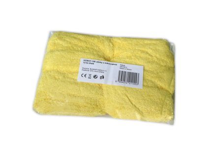 HOBOT 198 Utierky z mikrovlákna chlpaté žlté 12 ks | ajtech.sk