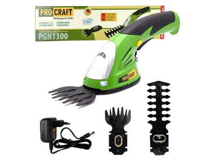 ProCraft PGH1300 Akumulátorové nožnice na trávu | ajtech.sk