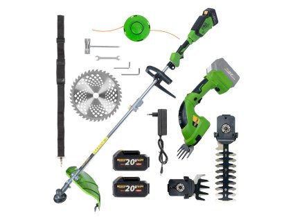 ProCraft SATA-40/PGH2000 Aku krovinorez a aku nožnice na trávu (2x4 Ah) | ajtech.sk