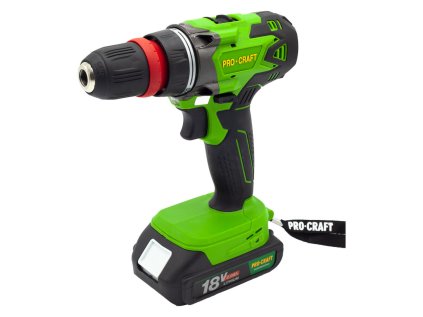 ProCraft PA18DFRbb Akumulátorový vŕtací skrutkovač (bez aku) | ajtech.sk