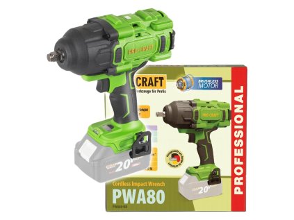 ProCraft PWA80 Akumulátorový rázový uťahovák (bez aku) | ajtech.sk