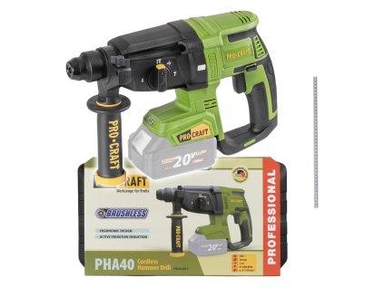 Aku kladivo PROCRAFT PHA40bb-c 20V Solo | ajtech.sk