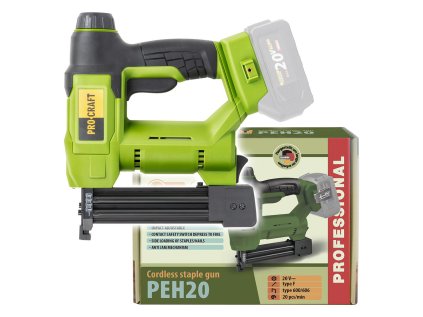 ProCraft PEH20 Akumulátorová sponkovačka (bez aku) | ajtech.sk