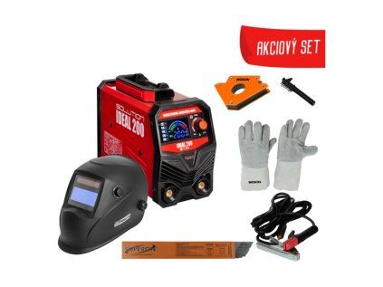 SOLUTION IDEAL 200 Set Zváračka elektrodóvá MMA | extratech.sk
