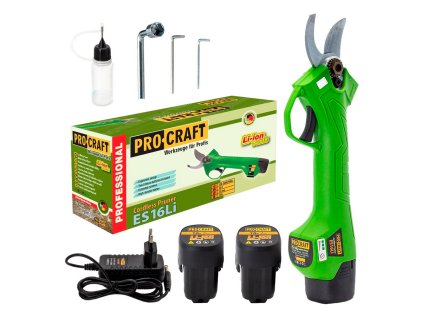 ProCraft ES16Li Akumulátorové nožnice na konáre (2x16 V) | ajtech.sk