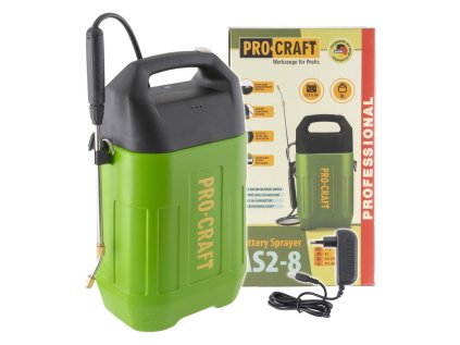 ProCraft  AS2-8 Akumulátorový postrekovač (1x2 Ah) | ajtech.sk