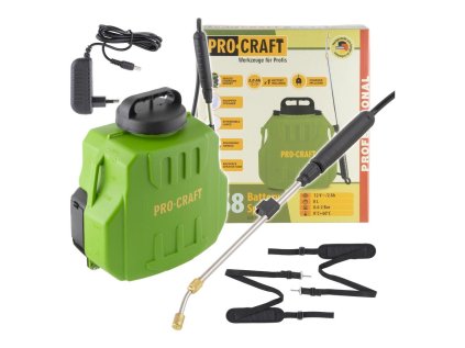 ProCraft  AS8 Akumulátorový postrekovač (1x2 Ah) | ajtech.sk