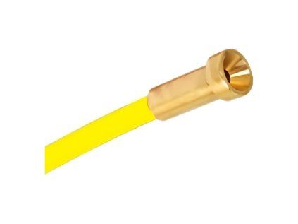 SOLUTION Oceľový bowden žltý Ø 1,2 - 1,6mm L 5 metrov | extratech.sk