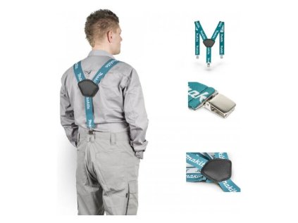 Makita E-05402 Traky na nohavice s kovovými klipmi polstrované | ajtech.sk