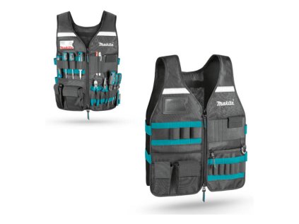 Makita E-15609 Pracovná vesta, držiak na ručné náradie, držiak na karty) | ajtech.sk