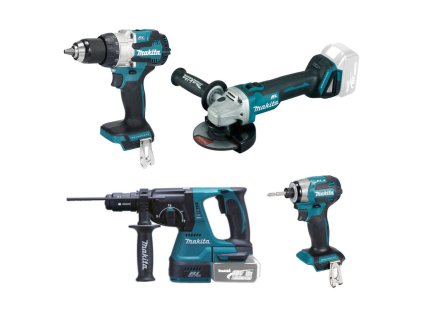 Makita DLX4195JX1 Sada akumulátorového náradia 4-dielna (DHP482, DTD152, DGA504, DCL180) | ajtech.sk