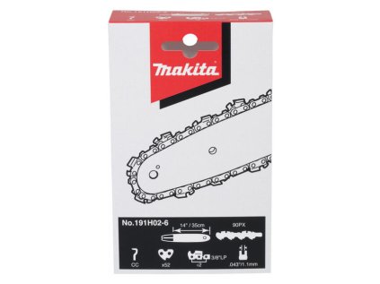 Makita 191H02-6 Pílová reťaz 90PX 35 cm, 3/8", 1.1 mm, 52 čl. | ajtech.sk