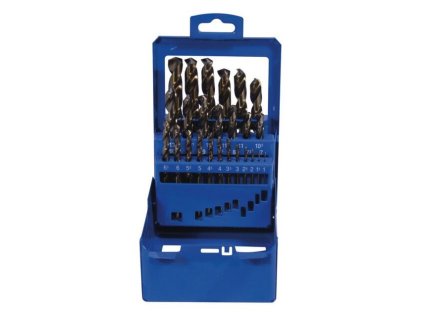 Makita P-61824 Sada 25 ks HSS-Kobalt (5%) špirálových vrtákov do nerezovej ocele | ajtech.sk