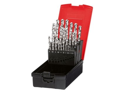 Makita P-73689 Sada 25 ks brúsených vrtákov HSS-G do kovu v PVC krabičke | ajtech.sk