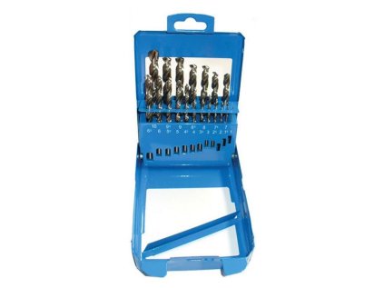 Makita P-60517 Sada 19 ks brúsených vrtákov HSS-G do kovu v kovovej krabičke | ajtech.sk