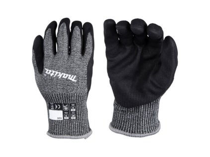 Makita P-84729 Pracovné rukavice Advanced FitKnit Cut Level 7 Nitril L | ajtech.sk