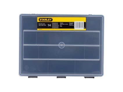 Stanley 1-92-761, organizér, pevné priehradky, 14 ks | ajtech.sk