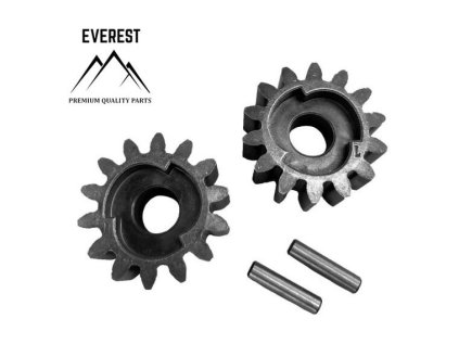 Opravná sada pastorka pohonu kosačky 14 zubov (Pastorok + klin + ložisko) | ajtech.sk