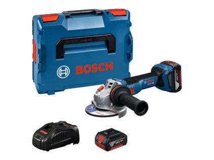 Aku uhlová brúska BOSCH GWS 18V-11 S 2x5.0Ah L-BOXX | ajtech.sk