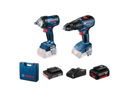 Aku uťahovač BOSCH GDS 18V-400 2.0+5.0Ah Set | ajtech.sk