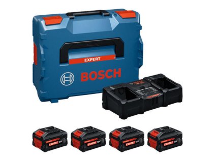 Bosch Expert Ultimate Set: 4x Batéria + Duálna Nabíjačka | ajtech.sk