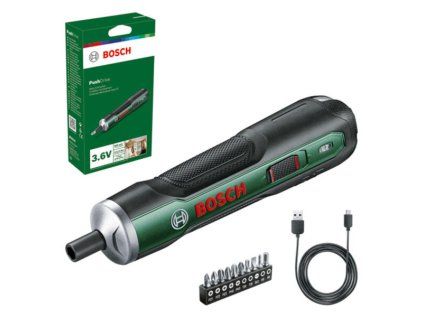 BOSCH PushDrive Akumulátorový skrutkovač | extratech.sk