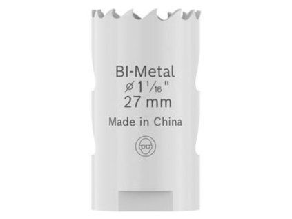 Bimetalová dierovka Bosch 27 mm | Univerzálna | ajtech.sk