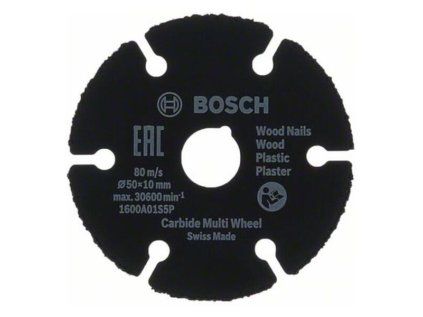 Rezací kotúč Bosch Carbide Multi Wheel 50 x 10 mm | extratech.sk