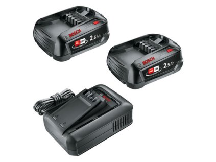 Bosch Sada 18V 2x 2.5Ah + Nabíjačka | ajtech.sk