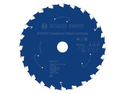 Bosch EXPERT Construct Wood Kotúč 160mm Aku | extratech.sk