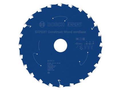Bosch EXPERT Construct Wood Kotúč 190mm Aku | ajtech.sk