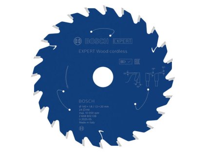 Bosch EXPERT Wood Kotúč 140mm Aku | ajtech.sk