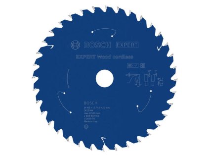 Bosch EXPERT Wood Kotúč 165mm T36 Aku | ajtech.sk