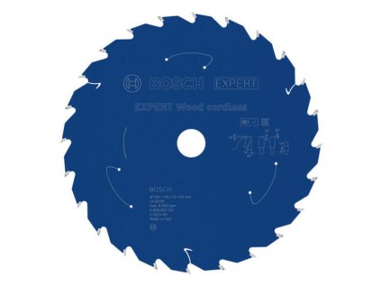 Bosch EXPERT Wood Kotúč 184mm T24 Aku | ajtech.sk