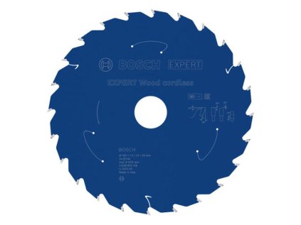 Bosch EXPERT Wood Kotúč 190mm T24 Aku | ajtech.sk