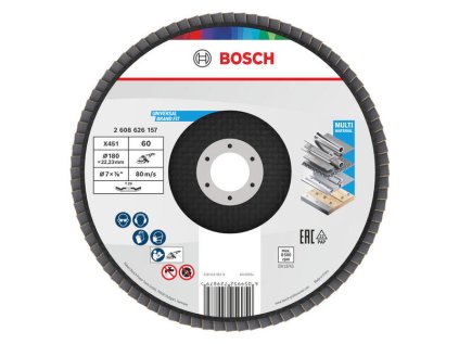 Bosch Lamelový kotúč X451 180mm P60 | ajtech.sk