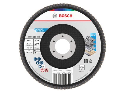 Bosch Lamelový kotúč X451 125mm P120 Šikmý | ajtech.sk