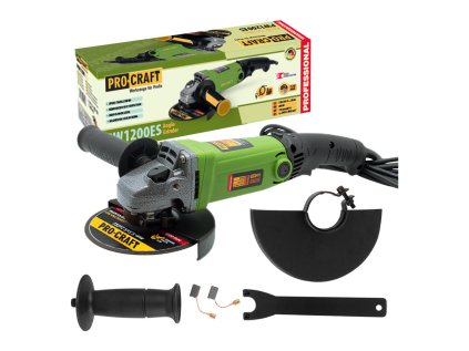 uhlova bruska procraft pw1200es 125 mm 252180