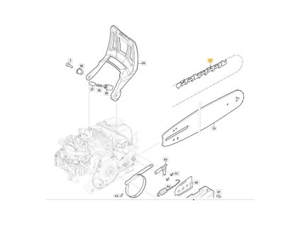 Reťaz píly pre modely SP 526 a SP 426 .325" | ajtech.sk
