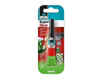 Lepidlo Bison Super Glue Liquid, 3 g | extratech.sk