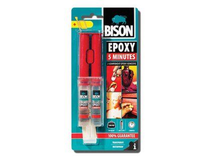 Lepidlo Bison Epoxy 5 minutes, 24 ml | extratech.sk