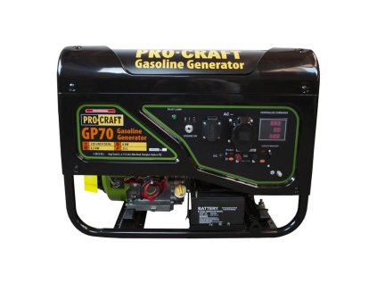 Elektrocentrála ProCraft GP70  Výkonný generátor | ajtech.sk