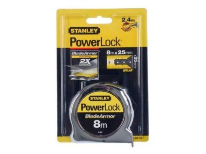 Zvinovací meter Powerlock STANLEY BladeArmor 8 m | extratech.sk