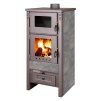 Kachle na drevo Taurus Ceramic 12kW šedé | extratech