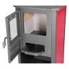 Kachle Thalia Pella 5,4 kW červené | extratech.sk