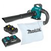 Makita DUB363PT2V Akumulátorový fukár / vysávač 18V (2x5,0Ah) | ajtech.sk