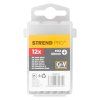 Sada bitov YF40004, 12 dielna, Bit, Cr-V | extratech.sk