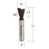 Profilová frézka Makita 19mm 7° stopka 12mm | extratech.sk
